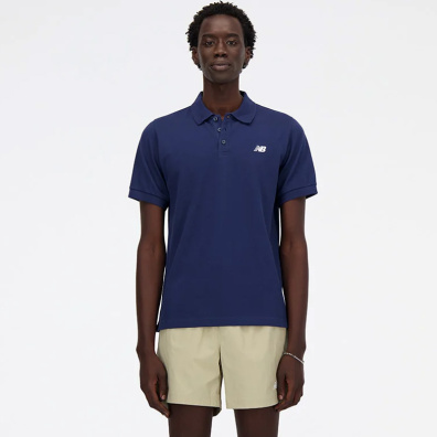 Polo Μπλούζα New Balance MT41503-NNY Σκούρο Μπλε