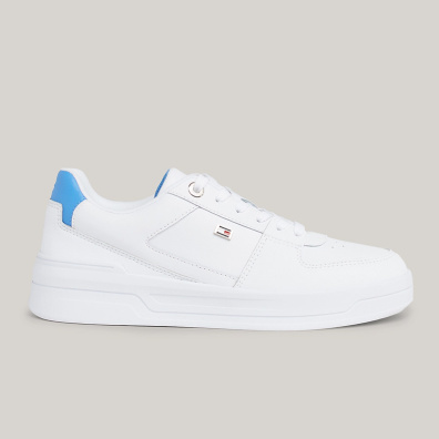 Sneaker Tommy Hilfiger Flag Basket FW0FW08081-0K7 Άσπρο
