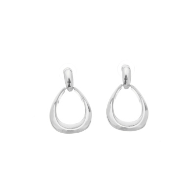 Κρεμαστά σκουλαρίκια xh-425-7 - Ασημί