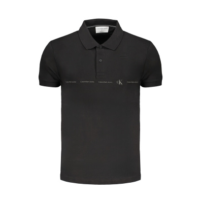 T-Shirt Polo Calvin Klein J30J325432-BEH Μαύρο