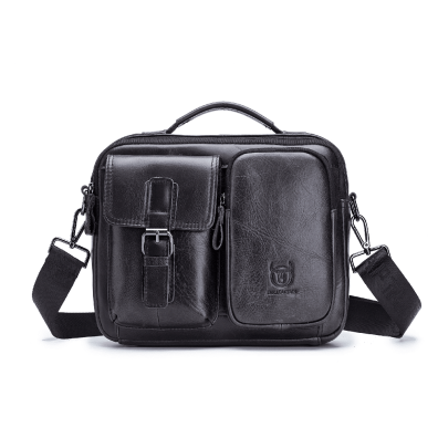 Δερμάτινος χαρτοφύλακας Bull captain DJB 036 Μαύρο