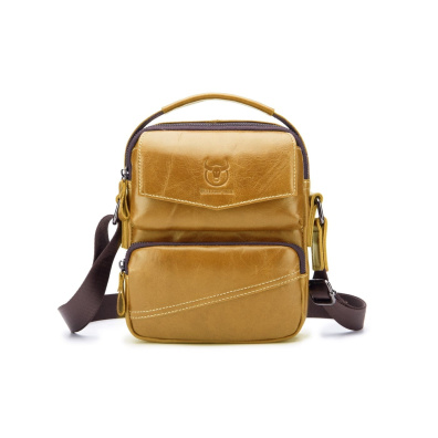 Δερμάτινο τσαντάκι ώμου Bull Captain  DJB 040 Ταμπά