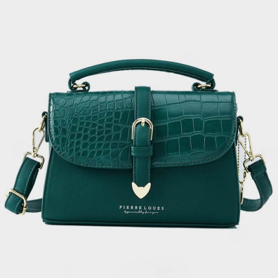 Γυναικεία Τσάντα Χιαστί/χειρός Pierre Loues 514-55 πράσινο