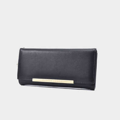 Γυναικείο πορτοφόλι Pierre Loues 728-18 μαύρο