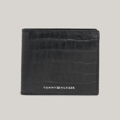 Δερμάτινο Πορτοφόλι Tommy Hilfiger AM0AM12320-BDS Μαύρο