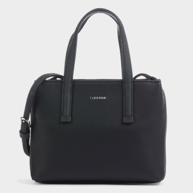Τσάντα Χειρός Calvin Klein Mini Tote K60K611873-BEH Μαύρο
