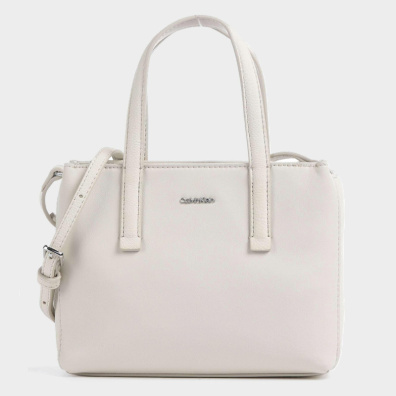 Τσάντα Χειρός Calvin Klein Mini Tote K60K611873-PC4 Μπεζ