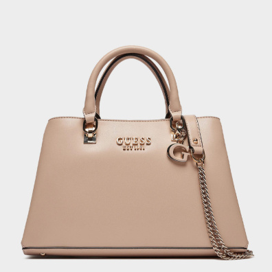Τσάντα Χειρός Guess VG922506-LTB Μπεζ