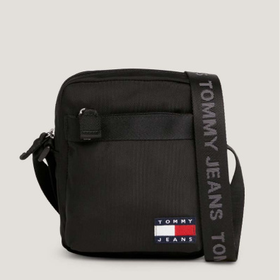 Τσαντάκι Χιαστί Tommy Hilfiger AM0AM11967-BDS Μαύρο