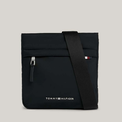 Τσαντάκι Χιαστί Tommy Hilfiger AM0AM12216-BDS Μαύρο