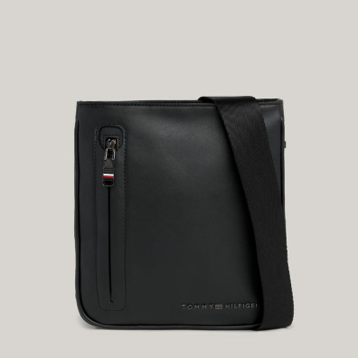 Τσαντάκι Χιαστί Tommy Hilfiger AM0AM12234-BDS Μαύρο