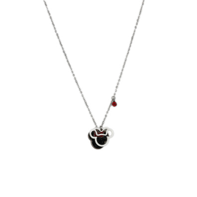 Αλυσίδα λαιμού minnie DJ-038 - Ασημί