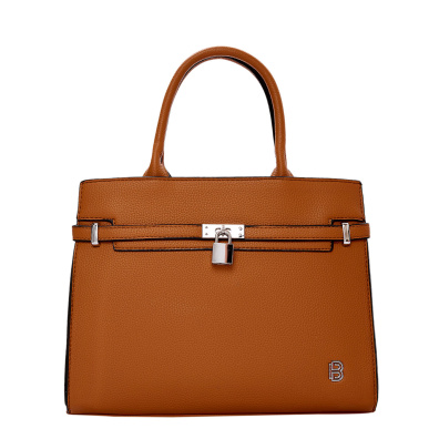 Τσάντα χειρός QR-23908 - Καφέ