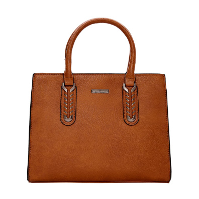 Τσάντα χειρός QR-23952 - Κάμελ