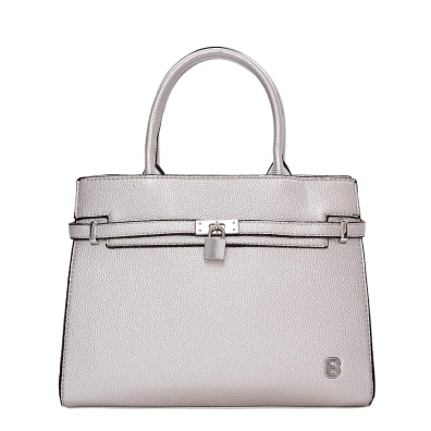 Τσάντα χειρός QR-23908 - Ασημί