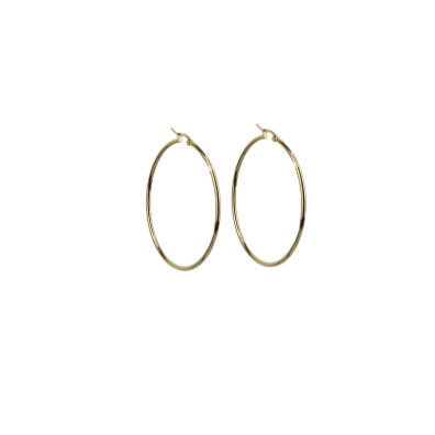 Κρίκος σκουλαρίκι HQ-011 - Χρυσό