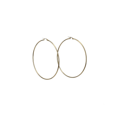 Κρίκος σκουλαρίκι HQ-017 - Χρυσό
