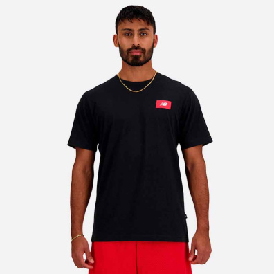 T-Shirt New Balance MT41584 Μαύρο