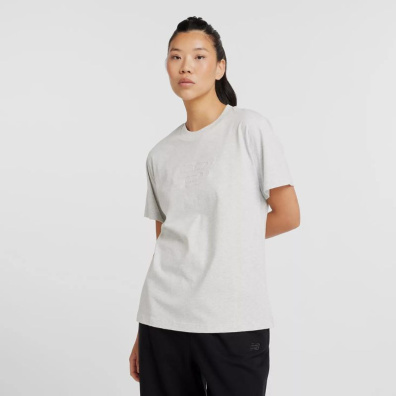 T-Shirt New Balance WT43531-AHH Γκρι