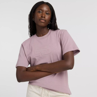 T-Shirt New Balance WT43531-ICW Μωβ