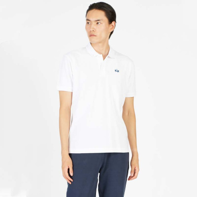 T-Shirt Polo La Martina BPMP01PK031-BI00001 Άσπρο