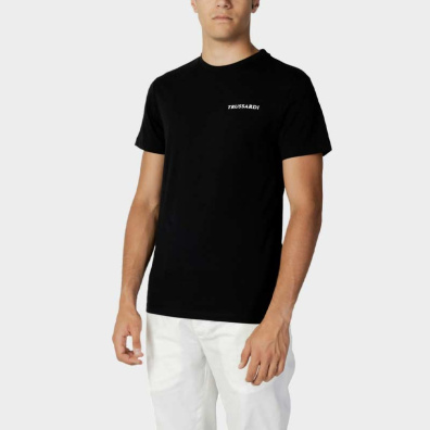 T-shirt Trussardi Beachwear TRU1MTS02-BLK Μαύρο