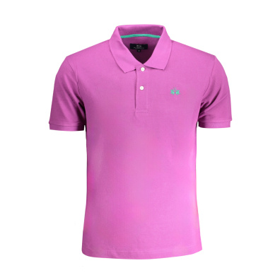 T-Shirt Polo La Martina BPMP01PK031-VI05248 Μωβ