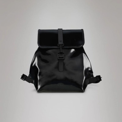 Αδιάβροχο Σακίδιο Rains Backpack Bucket 13040-29 Μεταλλικό Μαύρο