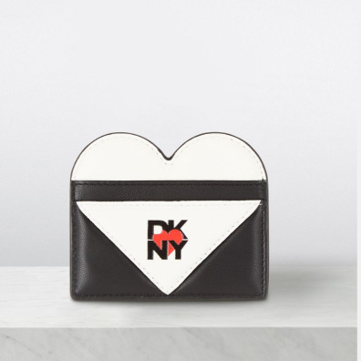 Δερμάτινη Καρτοθήκη DKNY Heart Of NY R411ZF07-BLW Μαύρο