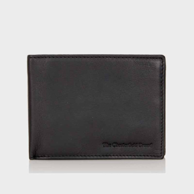 Δερμάτινο Πορτοφόλι Chesterfield C08.0204-011 Μαύρο