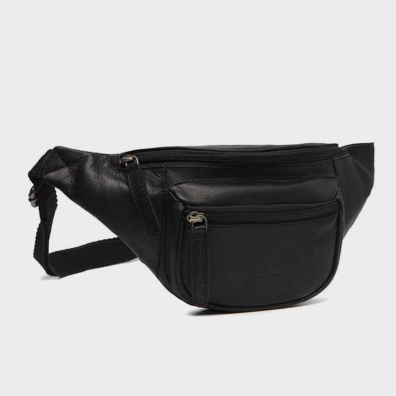 Δερμάτινο Τσαντάκι Μέσης Chesterfield C23.0002011 Μαύρο