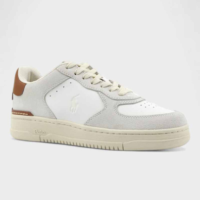 Δερμάτινο Sneaker Polo Ralph Lauren 809945251001 Masters CRT Μπεζ