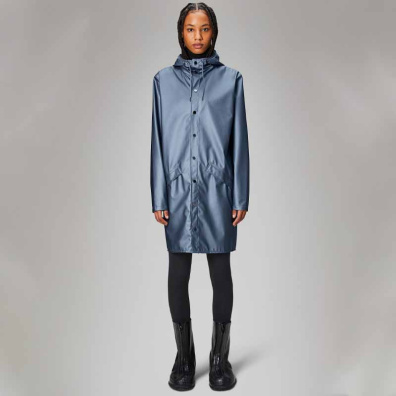 Μακρύ Αδιάβροχο Μπουφάν Rains 12020-36 Ανοιχτό Μπλε