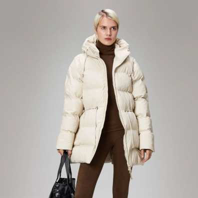 Μακρύ Μπουφάν Puffer Rains Alta 15160-26 Μπεζ