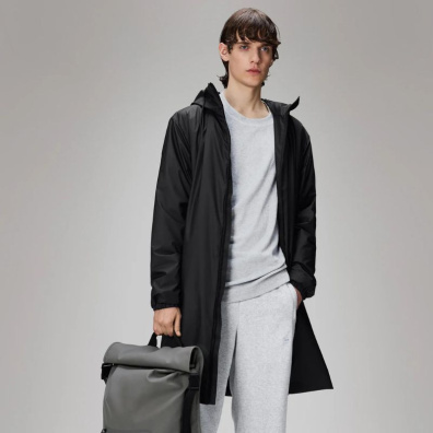 Μακρύ Μπουφάν Rains Lohja W3T2 15910-01 Μαύρο