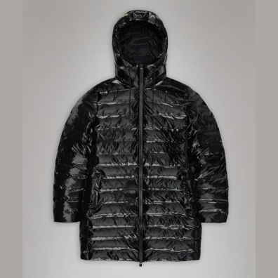 Μακρύ Μπουφάν Rains Lohja W3T3 15890-29 Μεταλλικό Μαύρο