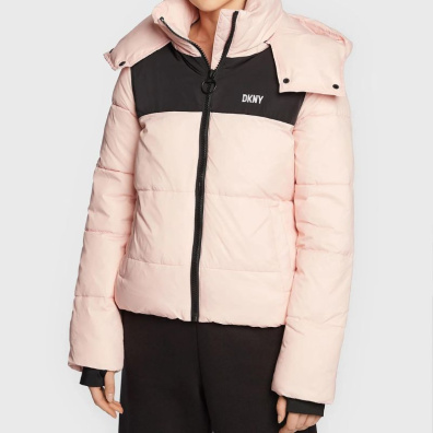 Μπουφάν Με Κουκούλα DKNY DP2J9216-RW4 Ροζ