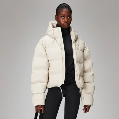 Μπουφάν Alta Short Puffer Jacket Rains 15150-26 Μπεζ