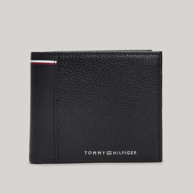 Πορτοφόλι Tommy Hilfiger AM0AM12519-BDS Μαύρο