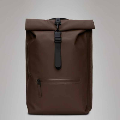 Σακίδιο Πλάτης Rains Rolltop Rucksack 13320-23 Καφέ