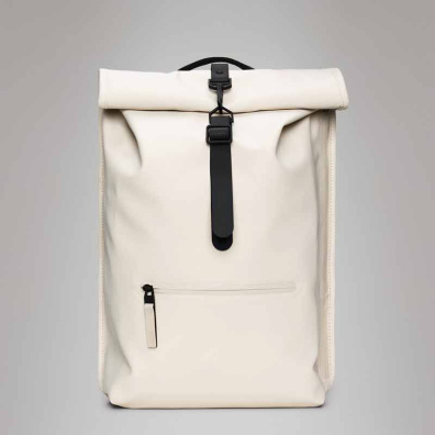 Σακίδιο Πλάτης Rains Rolltop Rucksack 13320-26 Μπεζ