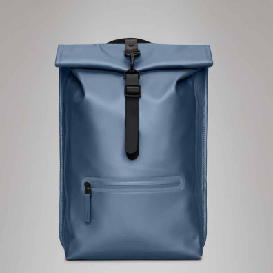 Σακίδιο Πλάτης Rains Rolltop Rucksack 13320-36 Ανοιχτό Μπλε