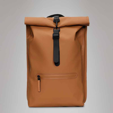 Σακίδιο Πλάτης Rains Rolltop Rucksack 13320-63 Καφέ
