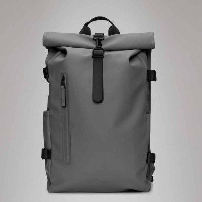 Σακίδιο Πλάτης Rains Rolltop Rucksack Large 14590-13 Γκρι