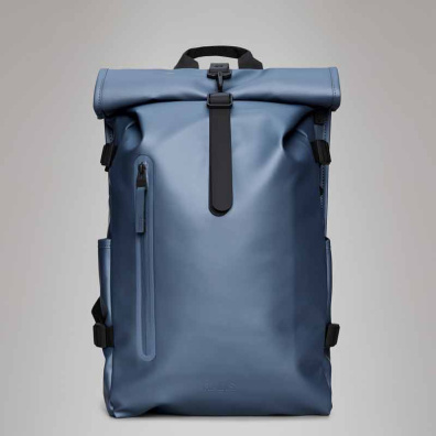 Σακίδιο Πλάτης Rains Rolltop Rucksack Large 14590-36 Ανοιχτό Μπλε