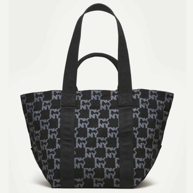 Τσάντα Ώμου Tote DKNY Heart Of NY R41AGF02-GREY Μαύρο-Γκρι