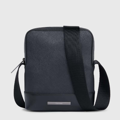 Τσαντάκι Χιαστί Calvin Klein K50K511588-BEH Μαύρο