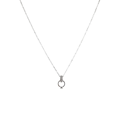 Αλυσίδα λαιμού DJ-073 - Ασημί