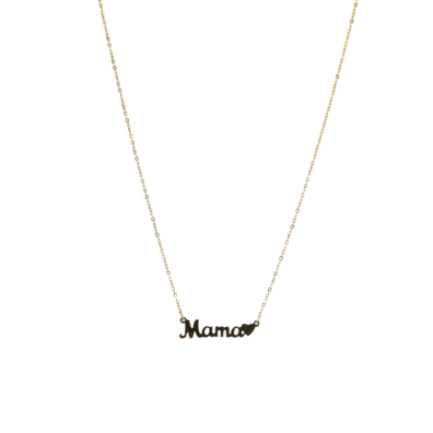 Αλυσίδα λαιμού μαμά DJ-088 - Χρυσό