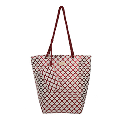 Τσάντα θαλάσσης 9628 - Κόκκινο